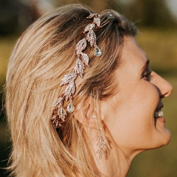 SweetV Accessories Sweetv Leaf Wedding Crown Poshmark